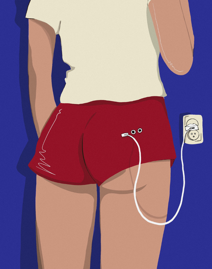 Charge Me Up Print