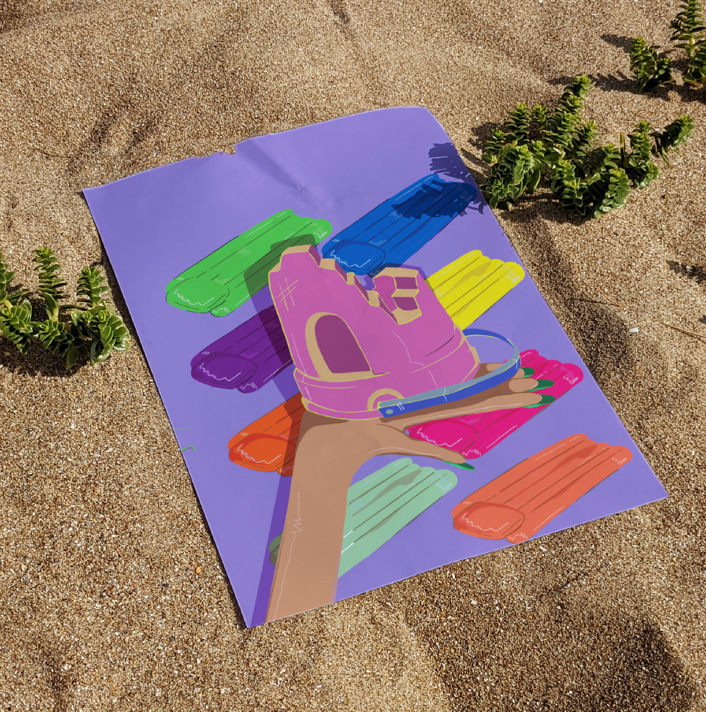 BYE SUMMER PRINT
